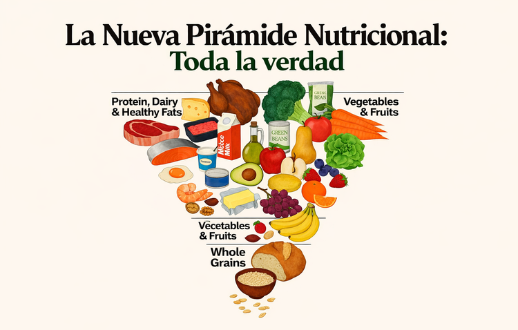 #110. La Nueva Pirámide Nutricional: Toda la verdad.