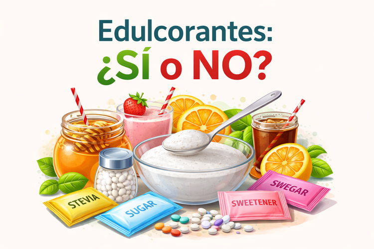 #112. Edulcorantes: ¿SÍ o NO? Cómo afectan a tu salud.